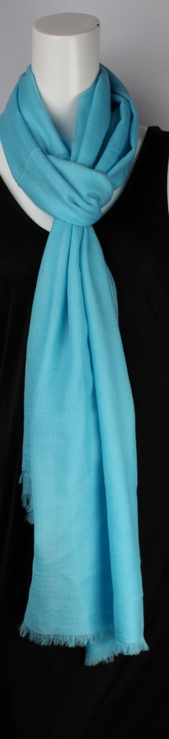 Alice & Lily pure wool scarf aqua Style :SC/4553 image 0